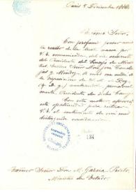 Oficio de Rubén Darío a GARCÍA PRIETO, M. | Biblioteca Virtual Miguel de Cervantes