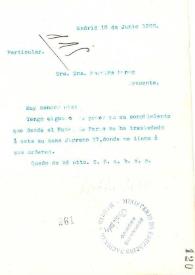 Carta de Rubén Darío a MUÑOZ, Martina | Biblioteca Virtual Miguel de Cervantes