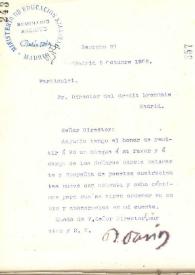 Carta de Rubén Darío a Director de Crédit Lyonnais, Madrid | Biblioteca Virtual Miguel de Cervantes