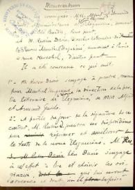 Memorándum borrador manuscrito de contrato | Biblioteca Virtual Miguel de Cervantes