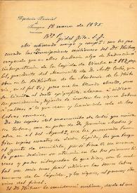 Carta de E. Morera a F. Fita solicitándole que revise la lectura de dos incripciones que aparecen en el Manuscrito de Cortés. Dibujo de las dos lápidas y copia del texto del manuscrito existente en el Ayuntamiento de Tortosa / Ayuntamiento de Tortosa; Real Academia de la Historia, Museo de Tarragona | Biblioteca Virtual Miguel de Cervantes