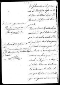 Oficio de traslado del Gobernador Civil de Badajoz al Ministro de Fomento en la que da cuenta del estado ruinoso de la casa de Hernán Cortés, en la villa de Medellín | Biblioteca Virtual Miguel de Cervantes