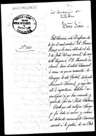 Oficio en el que se solicita que sea restaurada la Sinagoga de Córdoba ante su alarmante estado de conservación | Biblioteca Virtual Miguel de Cervantes