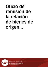 Oficio de remisión de la relación de bienes de origen islámico que radican en el interior de la Alhambra y plano de situación de los mismos, con la finalidad de que la Real Academia de la Historia emita informe para evitar su venta en subasta pública. | Biblioteca Virtual Miguel de Cervantes