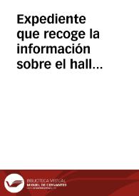 Expediente que recoge la información sobre el hallazgo de un tesoro de monedas visigodas el 10 de diciembre de 1816 en Reus. | Biblioteca Virtual Miguel de Cervantes