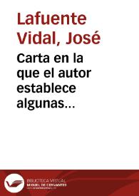 Carta en la que el autor establece algunas conclusiones e hipótesis a partir de los yacimientos ibéricos de La Albufereta, El Molar y el Cabecico del Tesoro. | Biblioteca Virtual Miguel de Cervantes