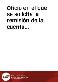 Oficio en el que se solicita la remisión de la cuenta justificativa de los 25.000 reales librados a la Real Academia de la Historia el 10 de octubre de 1863 para excavar en Numancia, Garray, dado que las cantidades no gastadas antes de fin de mes deberán reintegrarse a la Tesorería. | Biblioteca Virtual Miguel de Cervantes