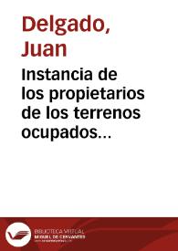 Instancia de los propietarios de los terrenos ocupados por las excavaciones de Numancia, en la que solicitan el abono de los arriendos desde 1871 hasta la fecha.  Se adjunta informe del representante de la Real Academia de la Historia en Soria, Lorenzo Aguirre, con fecha del 23 de septiembre y dirigido al Gobernador Civil, reconociendo la justicia de la reclamación al existir un contrato de arrendamiento que se viene demorando desde 1871. | Biblioteca Virtual Miguel de Cervantes