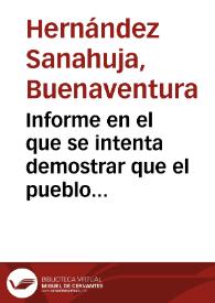 Informe en el que se intenta demostrar que el pueblo del Hospitalet se encuentra sobre las ruinas de Oleastrum, ciudad mencionada en el Itinerario Antonino. Sus argumentos son: el nombre del río Ollastre, los restos de una construcción romana [quizá las termas de una villa] en el cementerio del pueblo, una posible calzada, un puente romano y los restos de un "muelle" [en opus caementicium]. La importancia de los restos le hacen suponer que quizá se trate de la ciudad de Labedontia, citada en la Ora Maritima de Avieno. También reproduce, dentro del texto, la inscripción medieval que data la fundación del hospital para pobres que ha dado nombre al pueblo. | Biblioteca Virtual Miguel de Cervantes