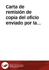 Carta de remisión de copia del oficio enviado por la Comisión de Monumentos de Tarragona al Ministro de Fomento en el que se demanda el cumplimiento de la Real Orden por la que se obliga al Ayuntamiento de Tarragona a reparar la muralla. | Biblioteca Virtual Miguel de Cervantes