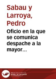 Oficio en la que se comunica despache a la mayor brevedad, el informe solicitado por la Dirección General de Instrucción Pública acerca de la torre del Salvador de Zamora. | Biblioteca Virtual Miguel de Cervantes