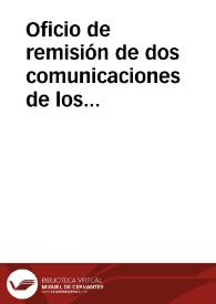 Oficio de remisión de dos comunicaciones de los Ayuntamientos de Mérida y Almendralejo, así como del Marqués de Monsalud, en la que se agradece el envío de la lámina del disco de Teodosio. | Biblioteca Virtual Miguel de Cervantes