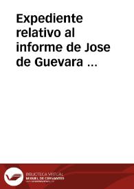 Expediente relativo al informe de Jose de Guevara Vasconcelos sobre 167 monedas árabes. | Biblioteca Virtual Miguel de Cervantes