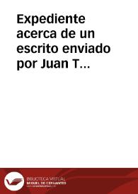 Expediente acerca de un escrito enviado por Juan Tejón Roldán exponiendo a la consideración de la Academia ciertos razonamientos que fijan Fuengirola como el primer punto donde desembarcaron los fenicios en nuestra Península y del origen del nombre de España. | Biblioteca Virtual Miguel de Cervantes