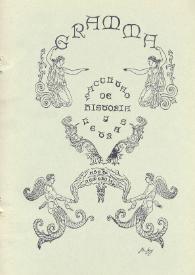 Gramma. Año IV, número 14, 1993 | Biblioteca Virtual Miguel de Cervantes