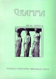 Gramma. Año VIII, número 24, 1996 | Biblioteca Virtual Miguel de Cervantes