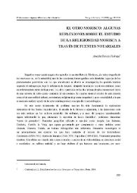 El otro morisco : algunas reflexiones sobre el estudio de su religiosidad a través de fuentes notariales / Amalia García Pedraza | Biblioteca Virtual Miguel de Cervantes