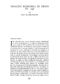 Situación económica de España en 1948 / por Juan Velarde Fuentes | Biblioteca Virtual Miguel de Cervantes