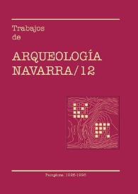 Trabajos de arqueología navarra. Núm. 12, 1995-1996 | Biblioteca Virtual Miguel de Cervantes