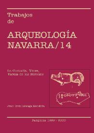 Trabajos de arqueología navarra. Núm. 14, 1999-2000 | Biblioteca Virtual Miguel de Cervantes