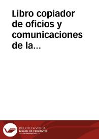 Libro copiador de oficios y comunicaciones de la Comisión Central de Monumentos Históricos y Artísticos. (1852-1855). Comisión Central de Monumentos Históricos y Artísticos. Copiador de oficios y comunicaciones. 1854 | Biblioteca Virtual Miguel de Cervantes