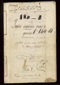 Quien engaña mas a quien : Comedia en tres actos de D. Juan de Alarcon y Mendoza | Biblioteca Virtual Miguel de Cervantes