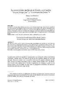 La cosmovisión medieval en March y en Corella: "la que fexuga jau" y "la tremuntana ferma" / Josep Lluís Martos | Biblioteca Virtual Miguel de Cervantes