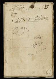 Comedia famosa. Trampa adelante / de don Agustin Moreto | Biblioteca Virtual Miguel de Cervantes