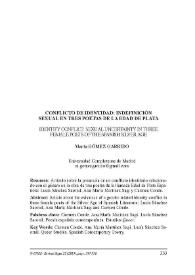 Conflicto de identidad: indefinición sexual en tres poetas de la Edad de Plata = Identity Conflict: Sexual Uncertainty in Three Female Poets of the Spanish Silver Age / Marta Gómez Garrido | Biblioteca Virtual Miguel de Cervantes