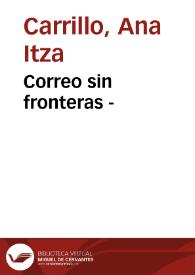 Correo sin fronteras - | Biblioteca Virtual Miguel de Cervantes