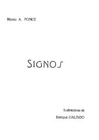 Signos / Marco A. Ponce | Biblioteca Virtual Miguel de Cervantes