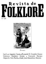 Revista de Folklore. Tomo 22b. Núm. 261, 2002 | Biblioteca Virtual Miguel de Cervantes