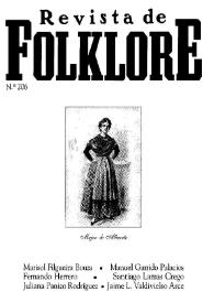 Revista de Folklore. Tomo 18a. Núm. 206, 1998 | Biblioteca Virtual Miguel de Cervantes