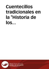 Cuentecillos tradicionales en la "Historia de los Indios de la Nueva España" de Fray Toribio de Motolinía / Arroyo, Luis Antonio | Biblioteca Virtual Miguel de Cervantes