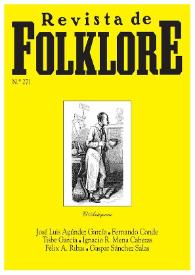 Revista de Folklore. Tomo 23b. Núm. 271, 2003 | Biblioteca Virtual Miguel de Cervantes