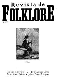 Revista de Folklore. Tomo 17a. Núm. 196, 1997 | Biblioteca Virtual Miguel de Cervantes