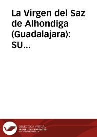 La Virgen del Saz de Alhondiga (Guadalajara): SU NOVENA / Lopez De Los Mozos, José Ramón | Biblioteca Virtual Miguel de Cervantes