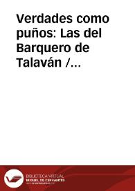 Verdades como puños: Las del Barquero de Talaván / Gutierrez Macias, Valeriano | Biblioteca Virtual Miguel de Cervantes