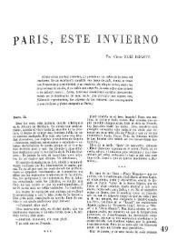 París, este invierno / por Víctor Ruiz Iriarte | Biblioteca Virtual Miguel de Cervantes