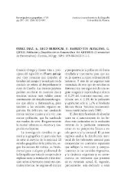 PÉREZ DÍAZ, A., LECO BERROCAL, F., BARRIENTOS ALFAGEME, G.(2012): "Población y Despoblación en Extremadura". Ed. Gederul (Universidad de Extremadura). Cáceres, 240 pp. [Reseña] / Cipriano Juárez Sánchez-Rubio | Biblioteca Virtual Miguel de Cervantes