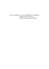 Vida y muerte del falso profeta Mahoma / de D. Francisco de Rojas | Biblioteca Virtual Miguel de Cervantes