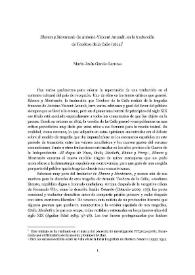 "Blanca y Montcasin" de Antoine-Vincent Arnault, en la traducción de Teodoro de la Calle (1814) / María Jesús García Garrosa | Biblioteca Virtual Miguel de Cervantes