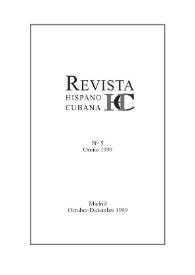 Revista Hispano Cubana : HC. Núm. 5, otoño, octubre-diciembre 1999 | Biblioteca Virtual Miguel de Cervantes