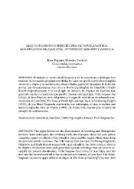 Algunos casos de reescritura de la novela gótica. Los epígonos de "Jane Eyre", "Wuthering Heights" y "Rebecca" / Rosa Eugenia Montes Doncel | Biblioteca Virtual Miguel de Cervantes