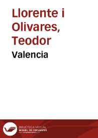 Valencia | Biblioteca Virtual Miguel de Cervantes