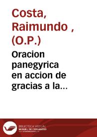 Oracion panegyrica en accion de gracias a la Santissima Trinidad de la ... eleccion de ... Nuestro Rey Carlos Segundo ... en la persona de su hermano ... | Biblioteca Virtual Miguel de Cervantes