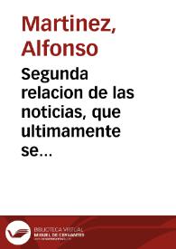 Segunda relacion de las noticias, que ultimamente se han recibido de los estragos causados en todo el Reyno de Valencia desde el dia veinte y tres de Marzo ... de este año de 1748 | Biblioteca Virtual Miguel de Cervantes