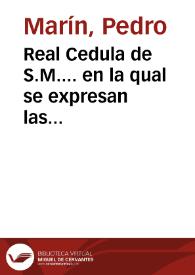 Real Cedula de S.M.... en la qual se expresan las demostraciones de piedad y regocijos públicos que deben hacerse en todo el Reino con motivo de los présperos sucesos que ha experimentado esta monarquia en el feliz parto de la princesa nuestra señora... [Texto impreso] | Biblioteca Virtual Miguel de Cervantes