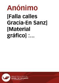 [Falla calles Gracia-En Sanz] [Material gráfico] : [referente a la cuestión marroquí, 1908] | Biblioteca Virtual Miguel de Cervantes