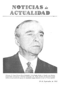 Noticias de Actualidad. Núm. 26, 28 de septiembre de 1953 | Biblioteca Virtual Miguel de Cervantes